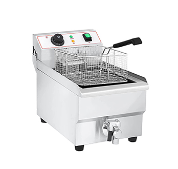 Electric Fryer with tap