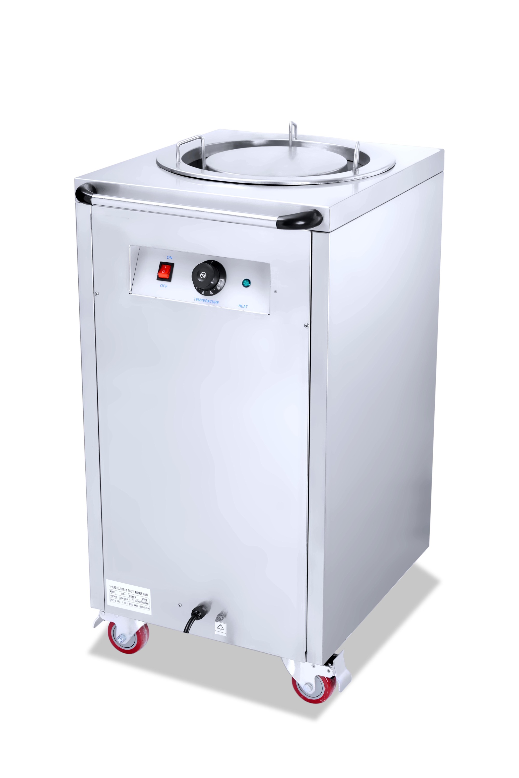 Stainless Steel Enclosed Heated Plate Dispenser