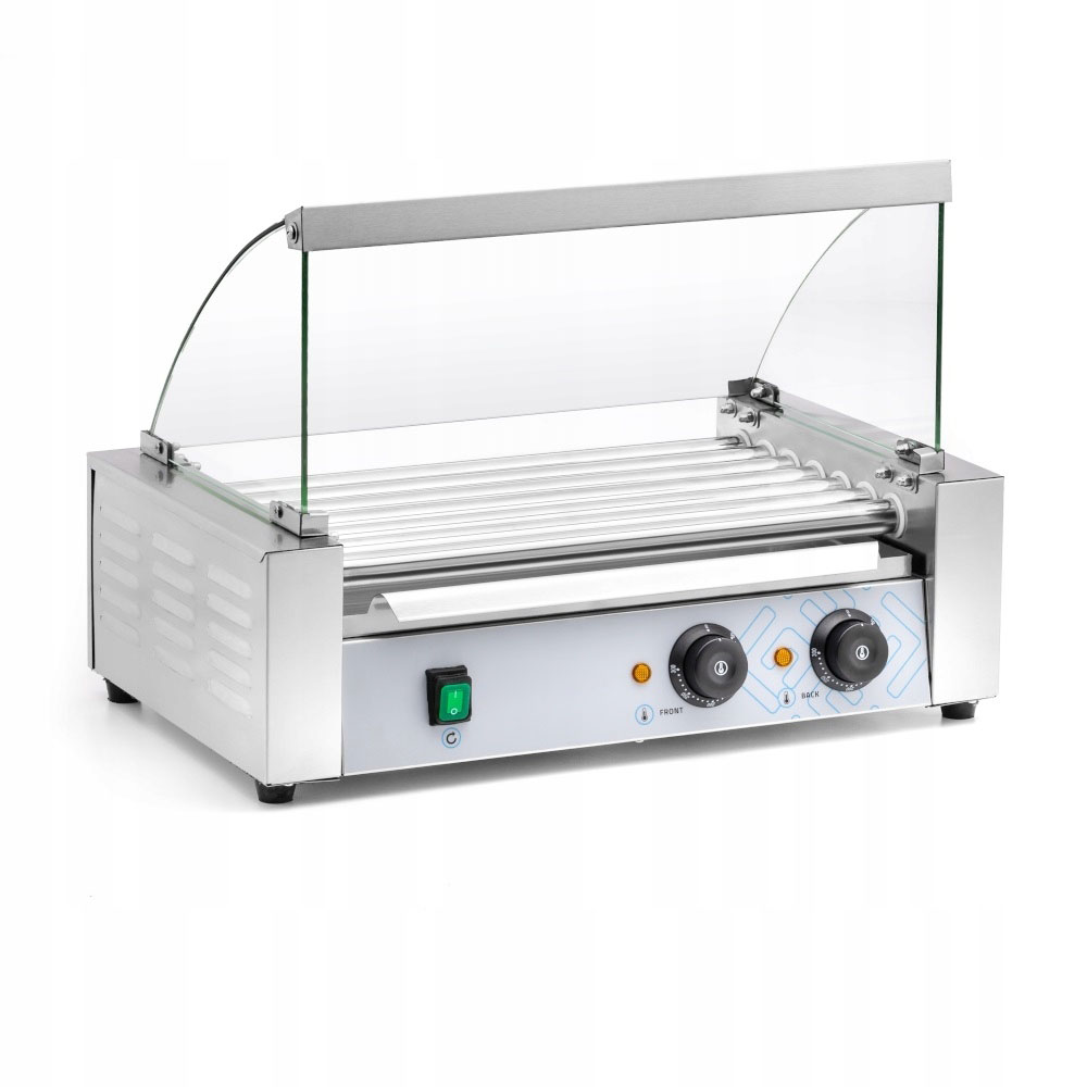 Hot dog roller machine