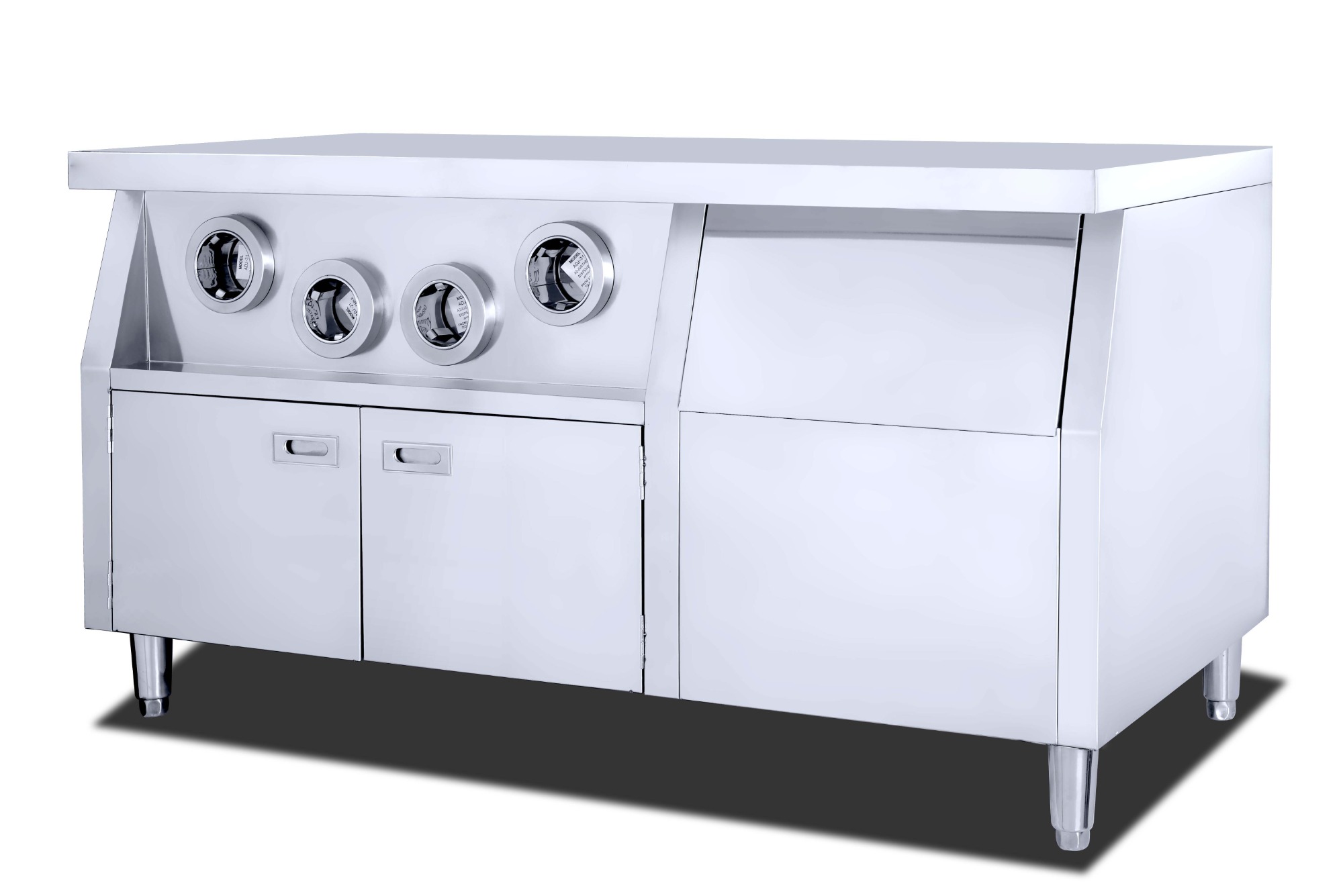 Fast food equipment dispenser