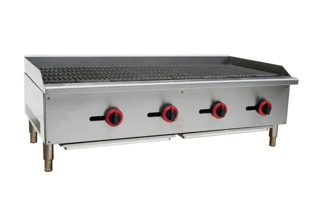 Gas Cooktop Charbroiler