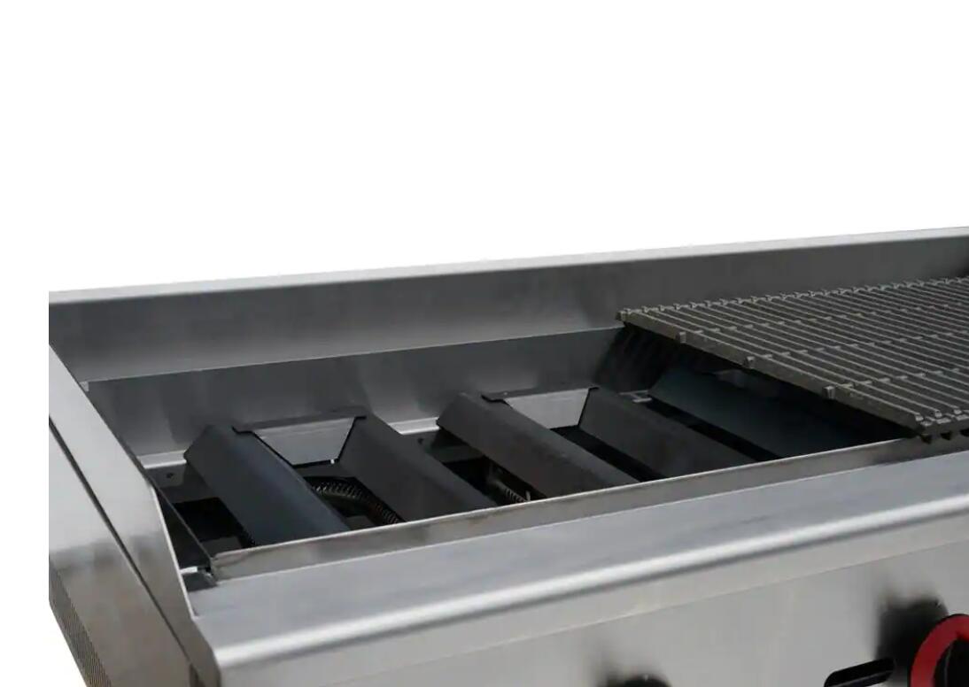 Gas Cooktop Charbroiler