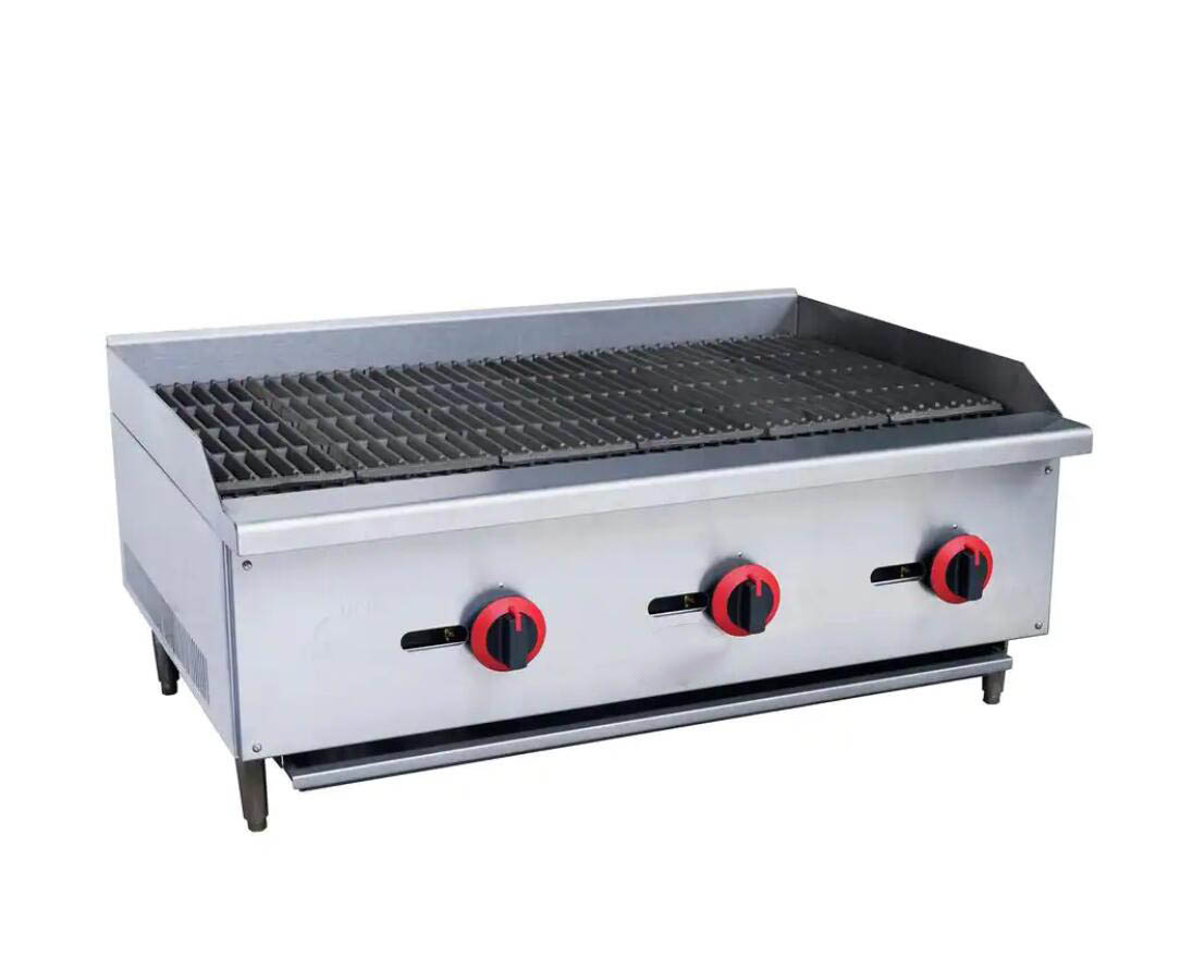 Gas Cooktop Charbroiler 