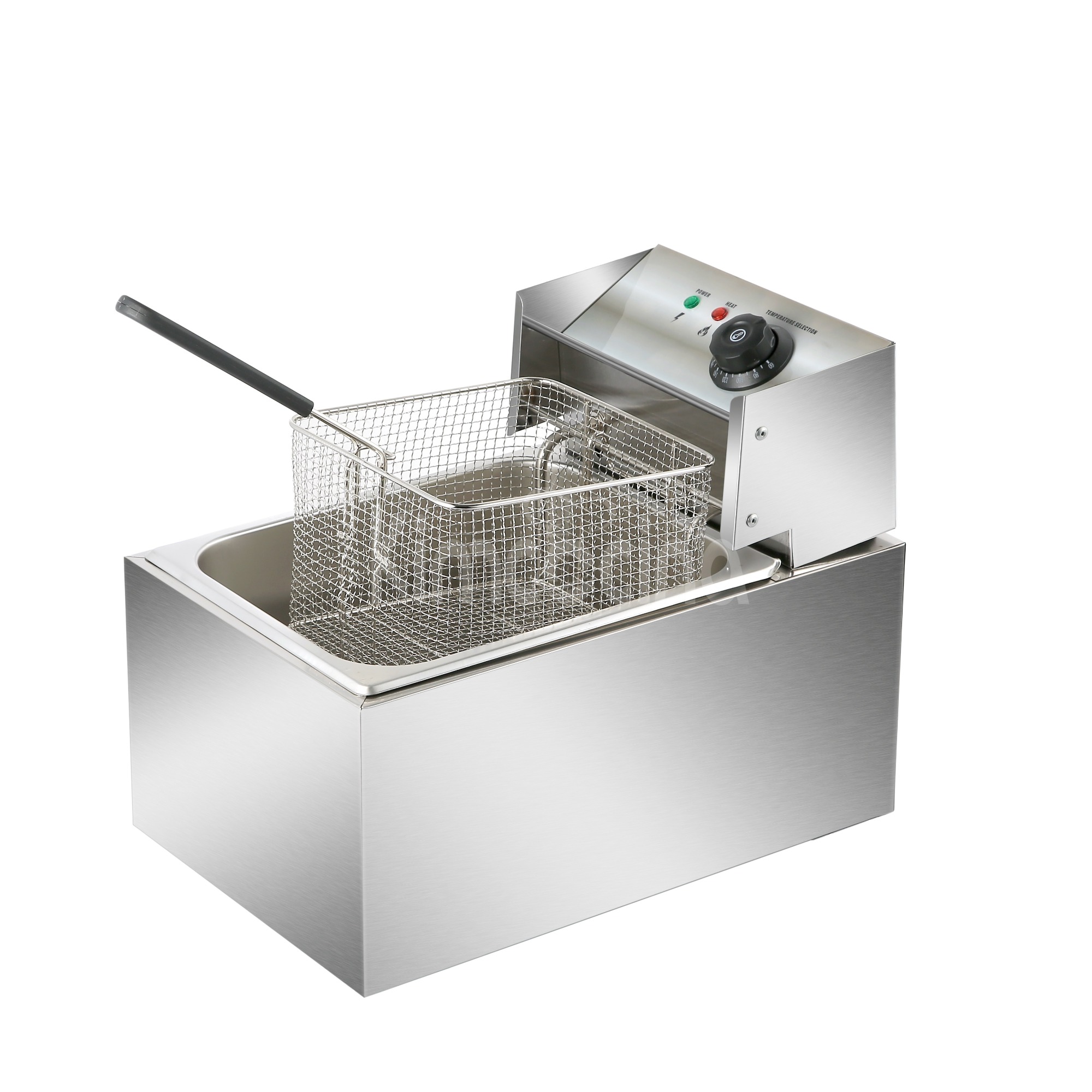 kimcocina 1-Tank 1-Basket Electric Fryer
