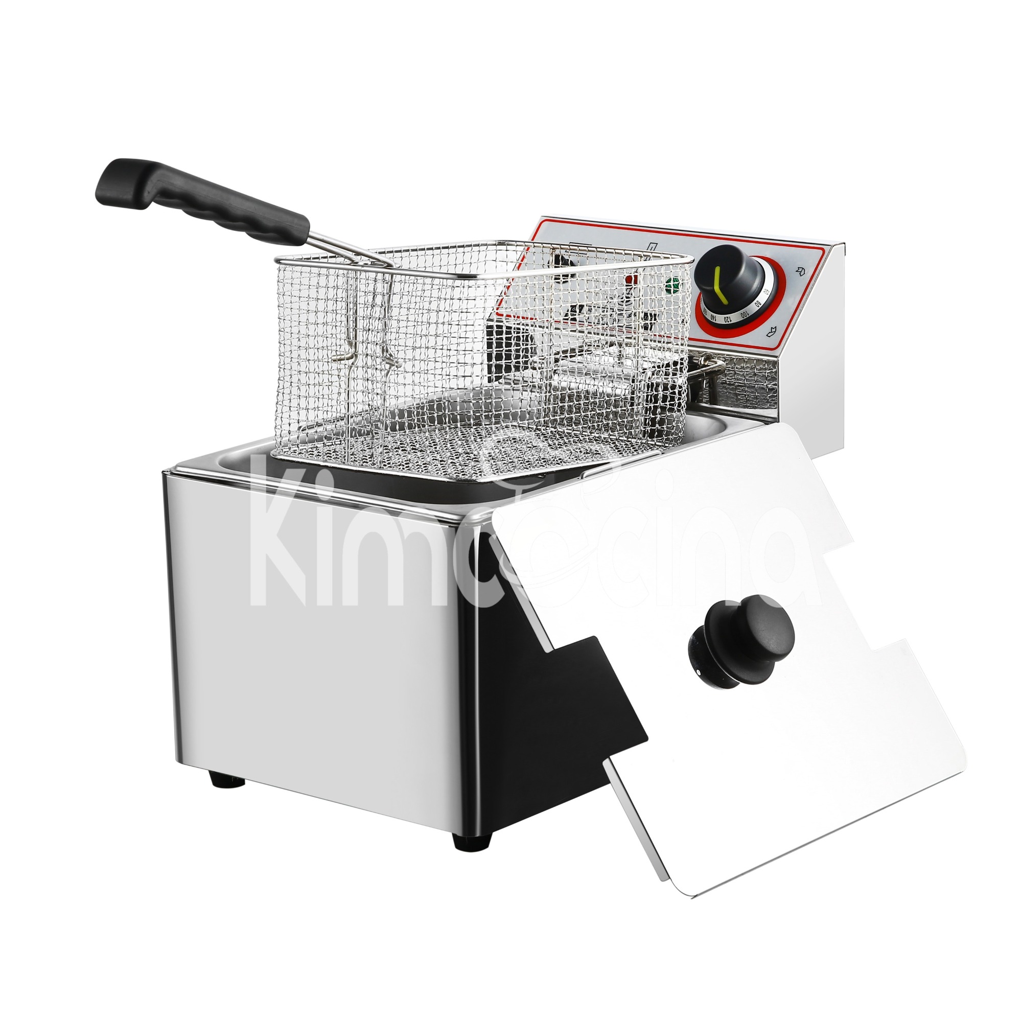 kimcocina 1-Tank 1-Basket Electric Fryer