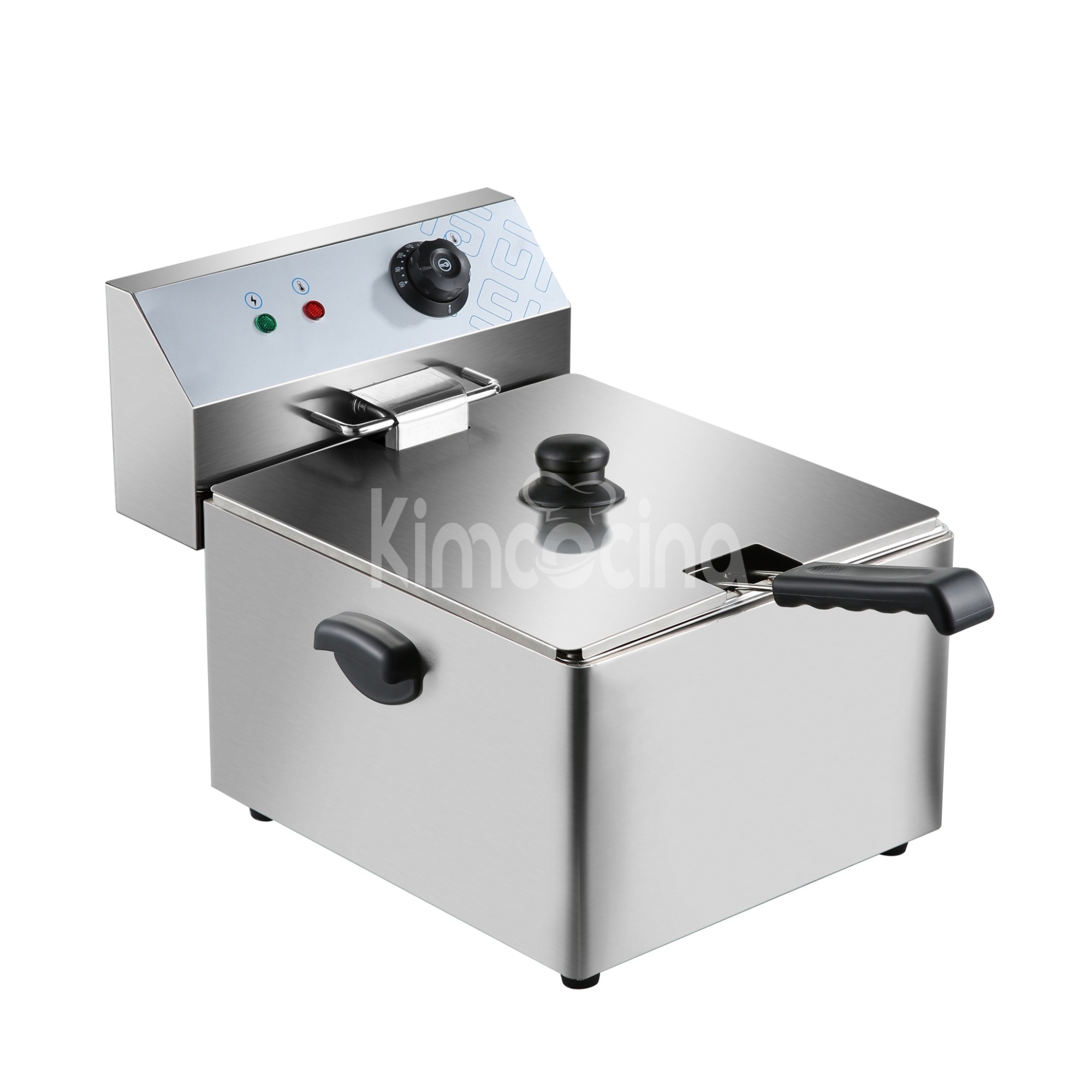 kimcocina 1-Tank 1-Basket Electric Fryer