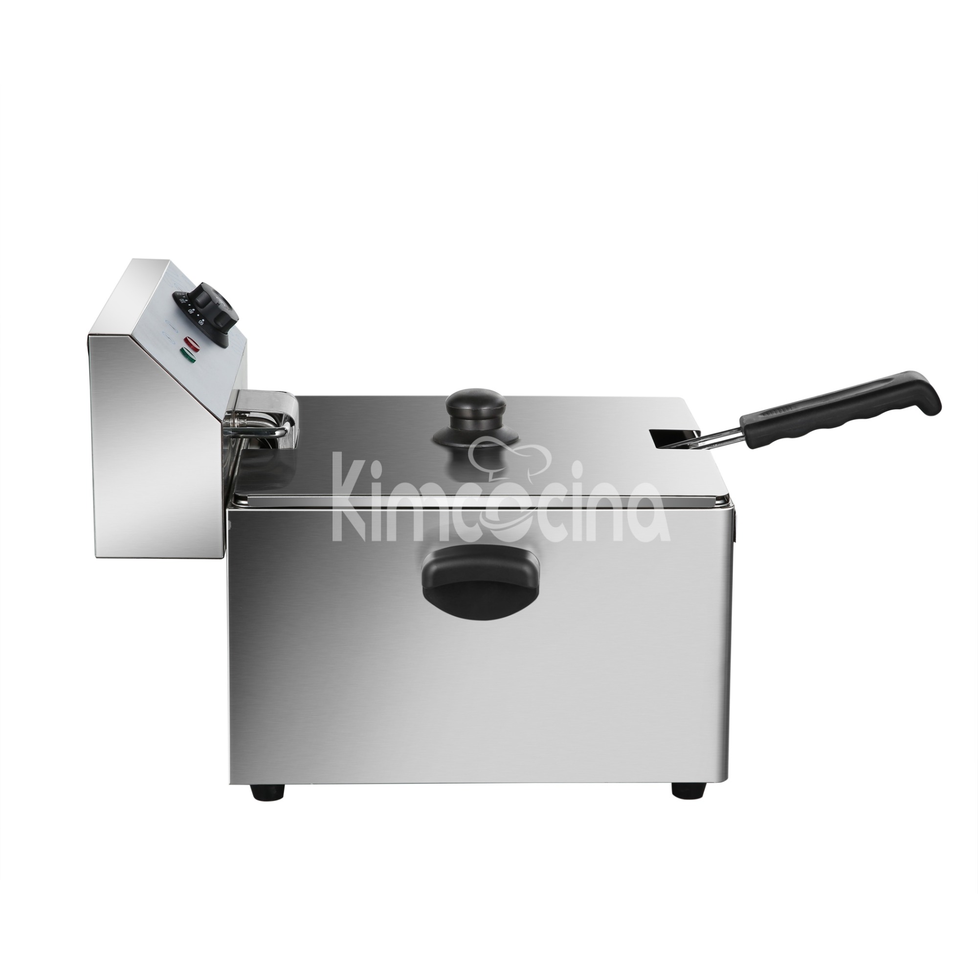 kimcocina 1-Tank 1-Basket Electric Fryer