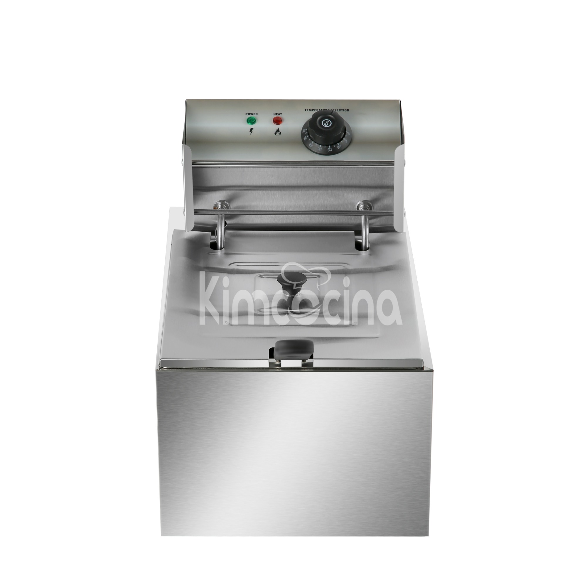 kimcocina 1-Tank 1-Basket Electric Fryer