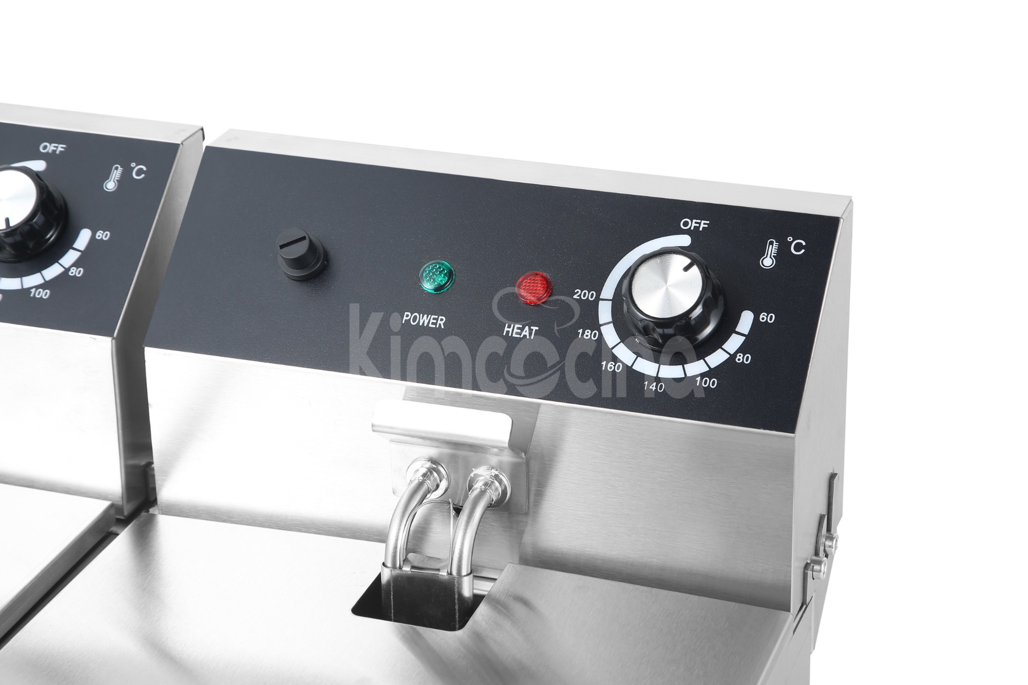 double tank electric fryer