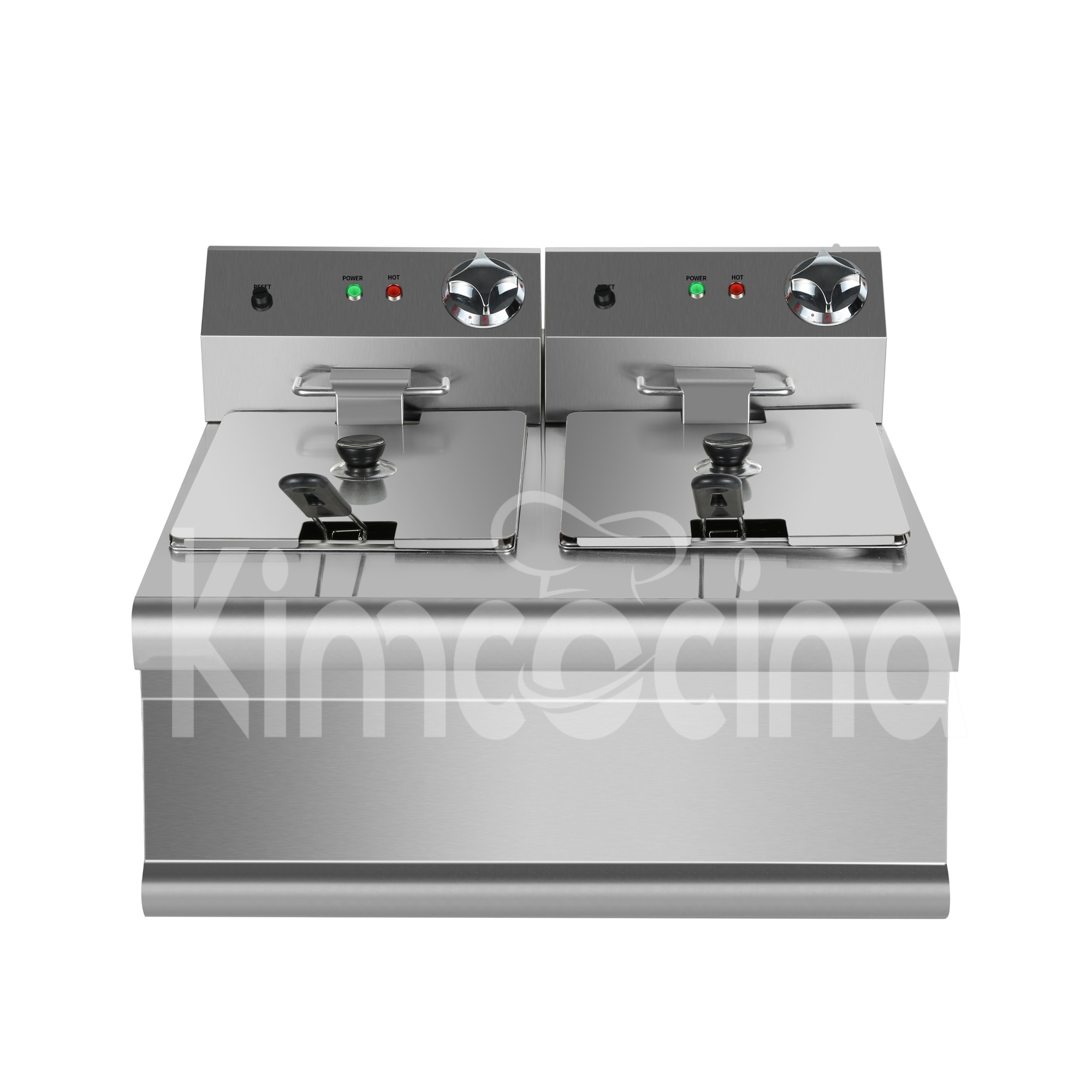 Electric Fryer Counter Top 2-Tank 2-Basket