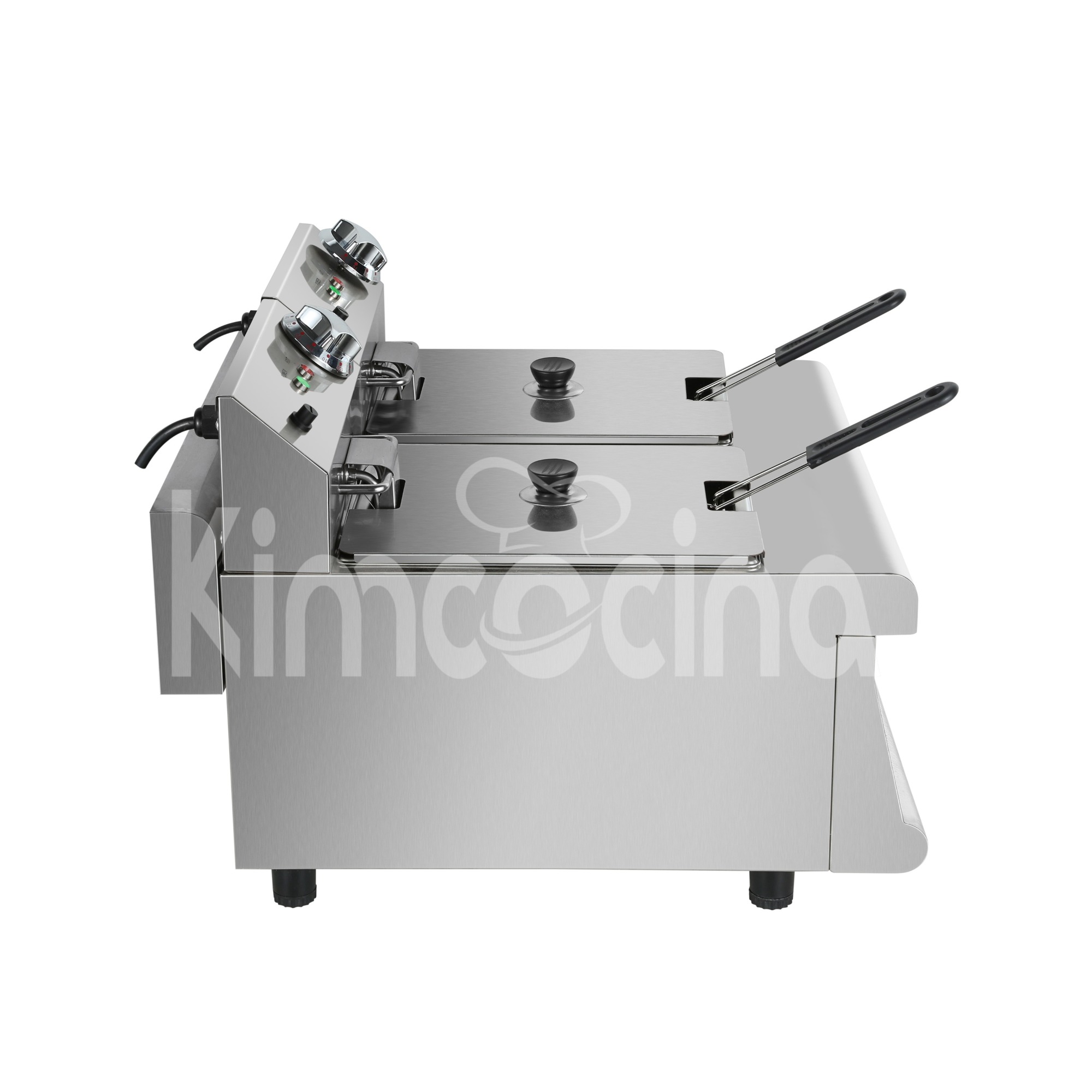 Electric Fryer Counter Top 2-Tank 2-Basket