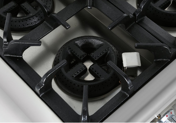 Kimcocina Cocina de gas de 4 quemadores 14,2 Kw KGR605