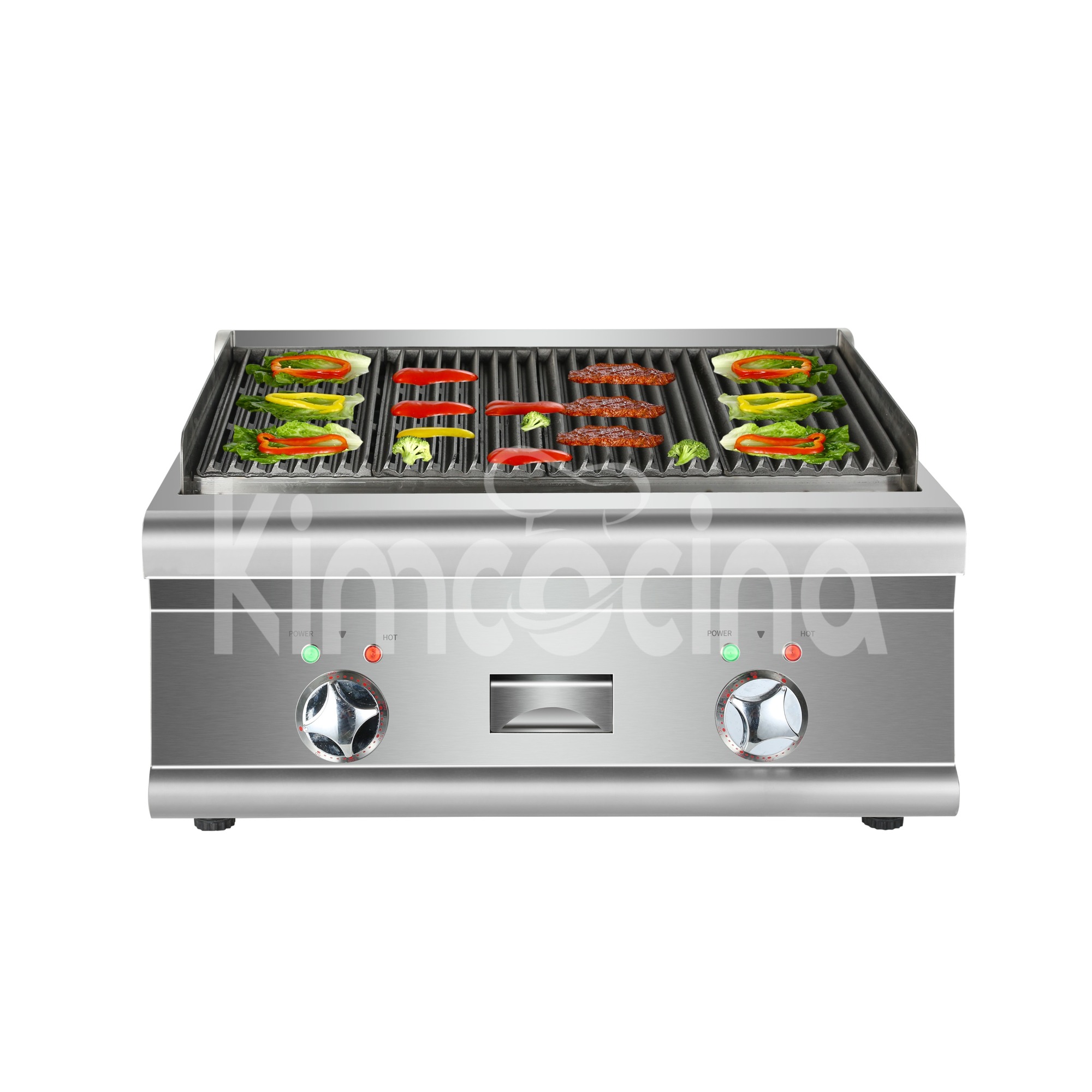 Kimcocina Counter Top Electric Lava Rock Grill