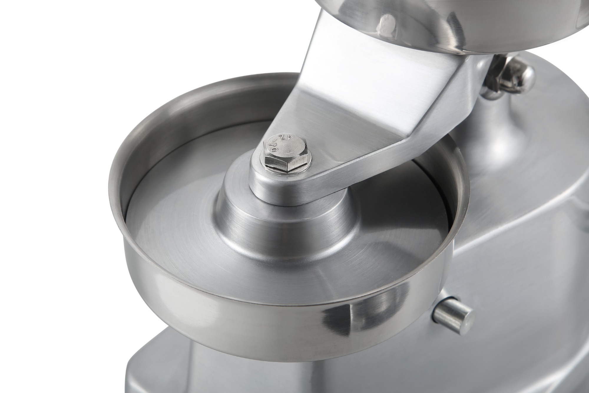 Hamburger patty press