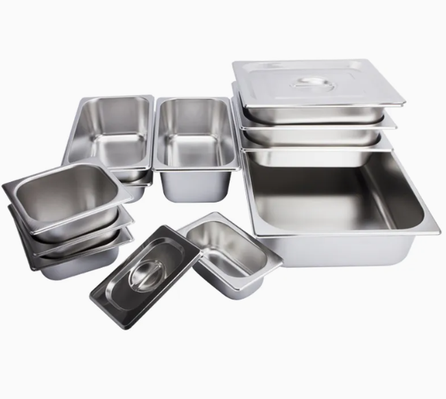 GN PAN Stainless Steel Chafing Steam Table Pan