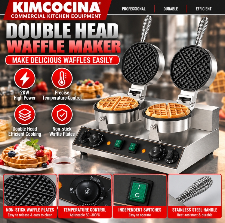 Double Waffle Baker | Model WB2