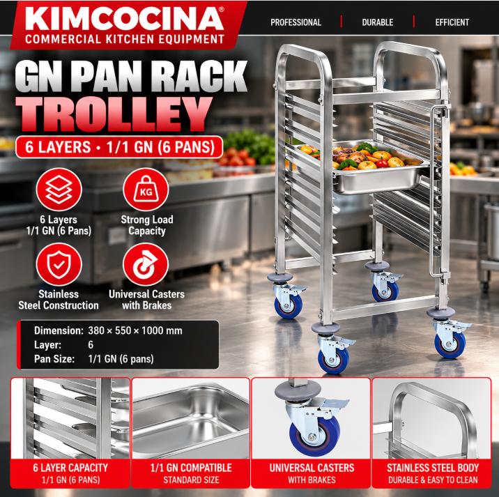 Serving trolley